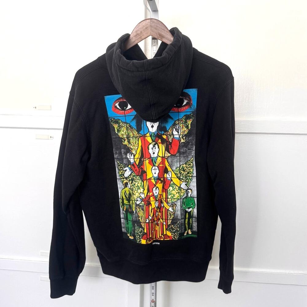 Supreme Gilbert & George LIFE Hooded Sweatshirt Hoodie Sz M